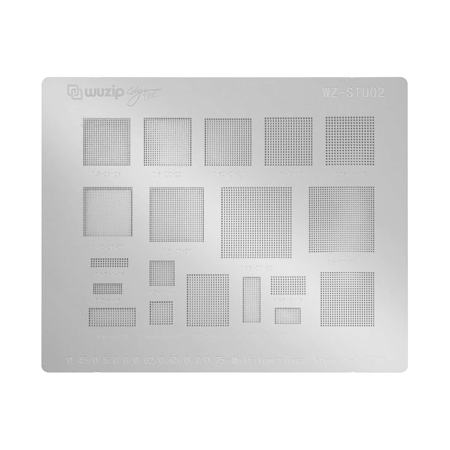 Stencil Wuzip Silver 7-1