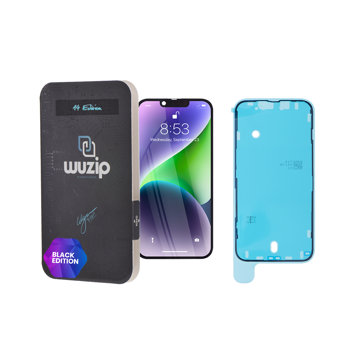 Pantalla Wuzip Black Edition para iPhone 14 ( OEM - Original RFB )