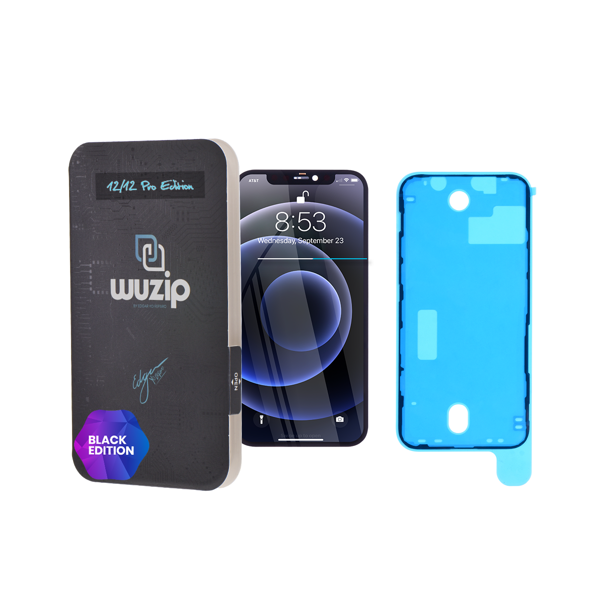 Pantalla Wuzip Black Edition para iPhone 12/12 Pro ( OEM - Original RFB )