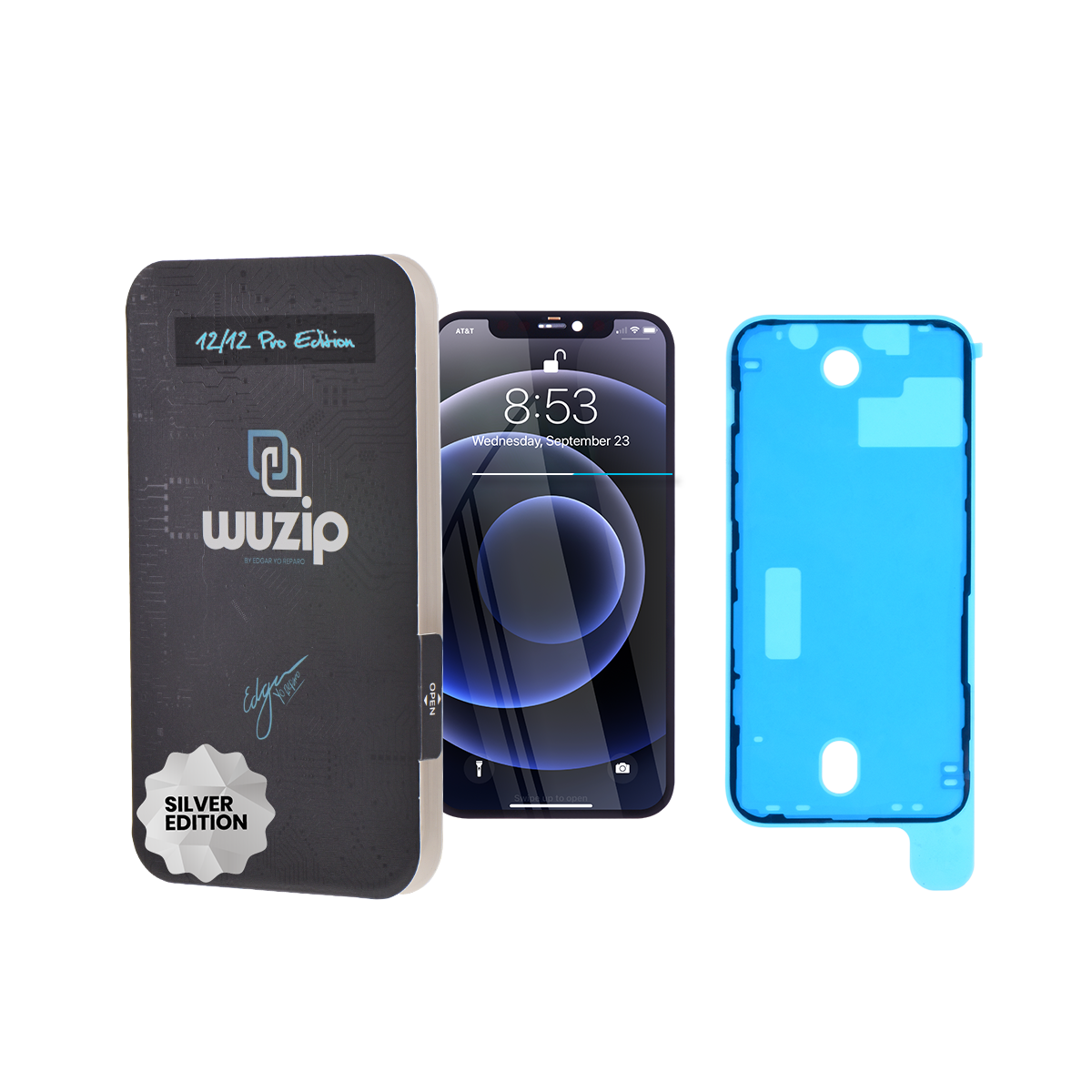 Pantalla Wuzip Silver Edition para iPhone 12/12 Pro (INCELL)