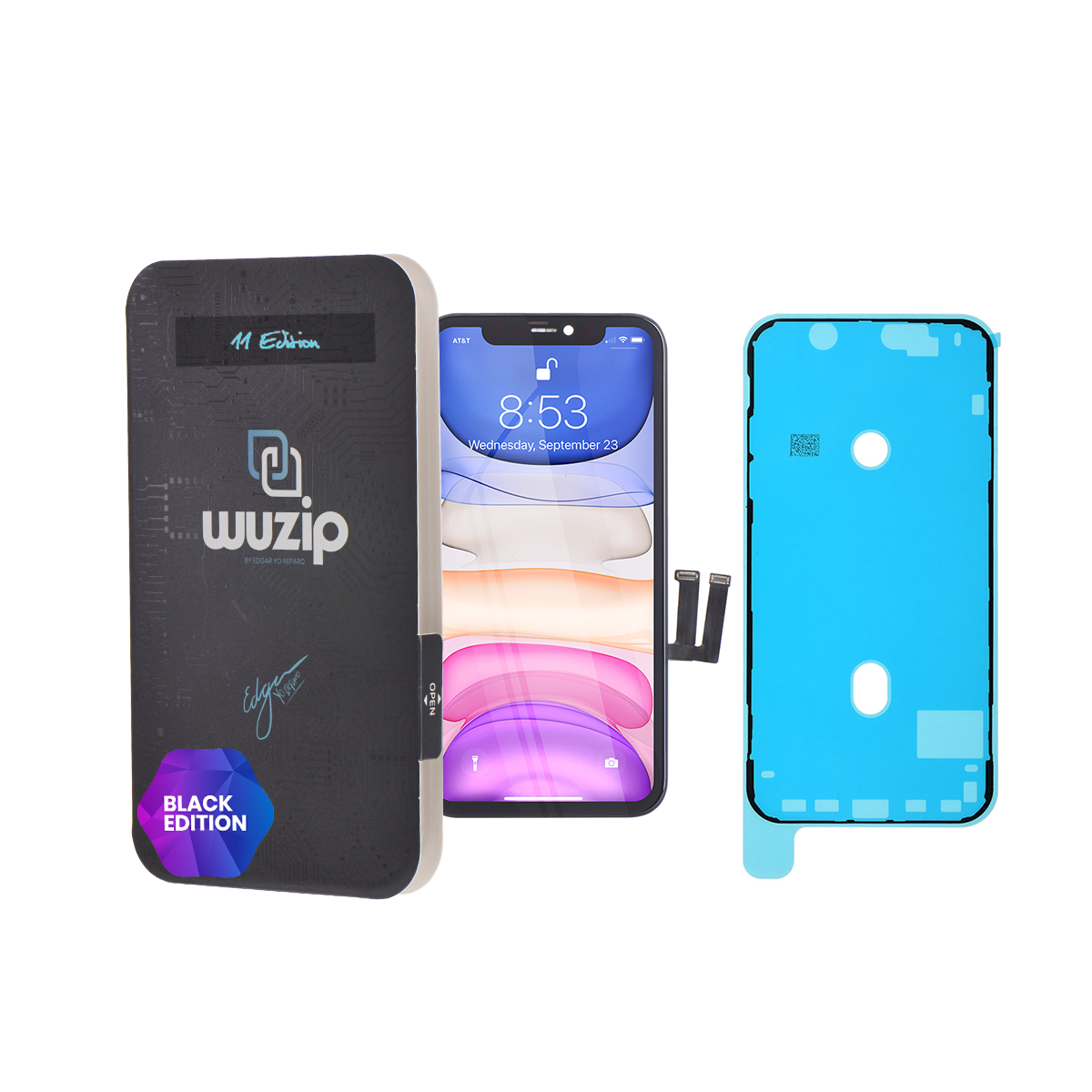 Pantalla Wuzip Black Edition para iPhone 11 ( OEM - Original RFB )