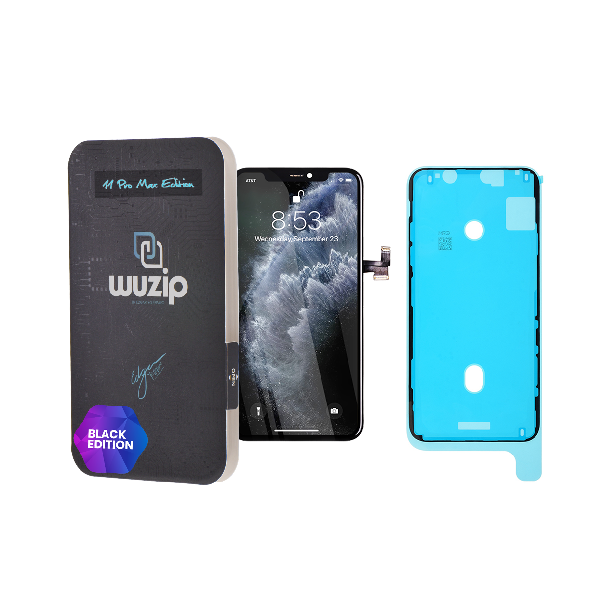 Pantalla Wuzip Black Edition para iPhone 11 Pro Max ( OEM - Original RFB )