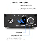 Estación de soldadura LED Digital T12