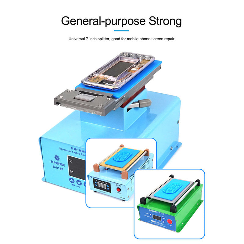 Pad de silicona antideslizante Sunshine SS-004S para separador de pantalla LCD de 7 pulgadas