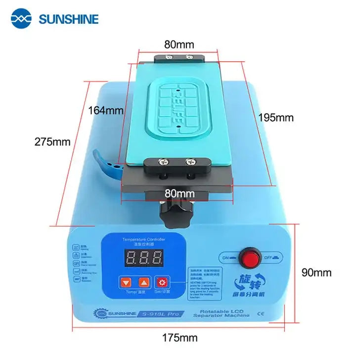 Separador de pantalla rotatorio Sunshine S-918L