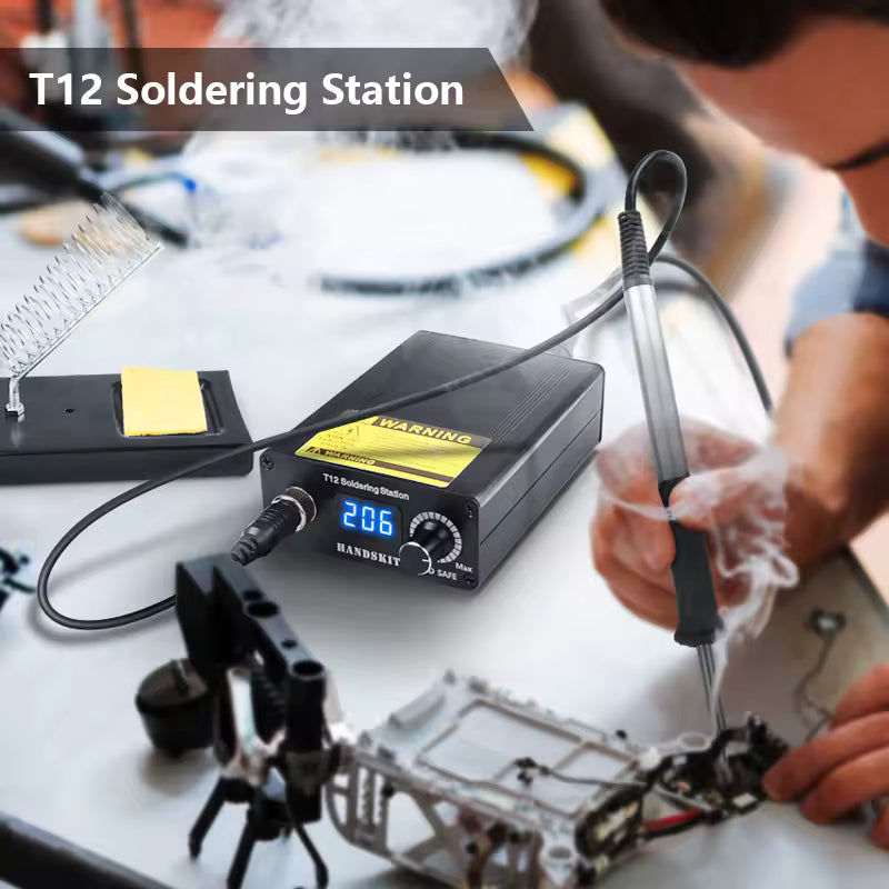 Estación de soldadura LED Digital T12