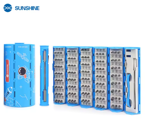 Juego de destornilladores de precisión 128 en 1 SUNSHINE SS-5120