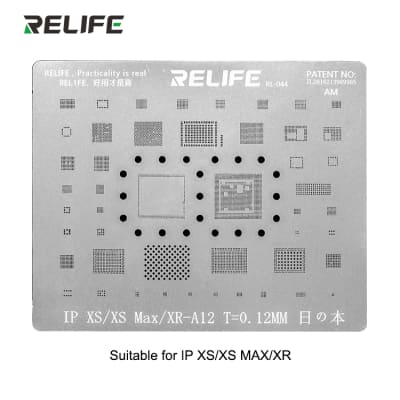 Stencil Relife - Serie XS/MAX/XR (A12)