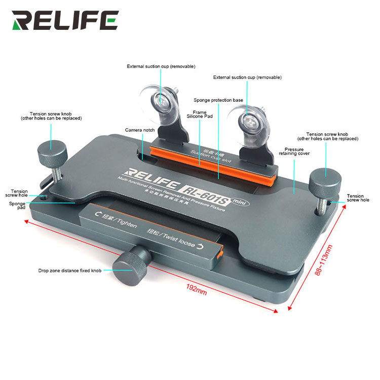 Mini desmontador de pantallas multifuncional RELIFE RL-601S