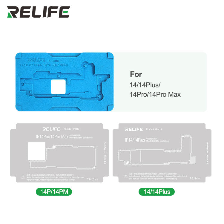 Juego de accesorios para reparación de placa base Serie 14 RELIFE RL-601T
