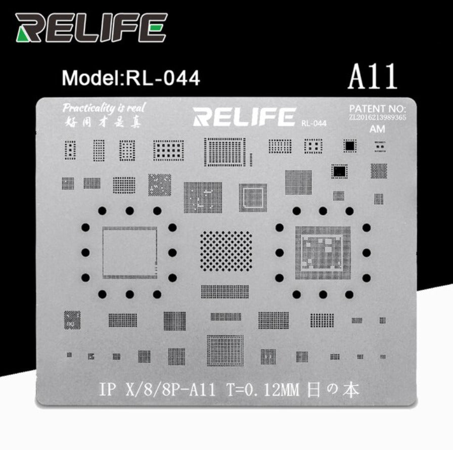 Plantilla Relife - Serie X/8G/8 Plus (A11)
