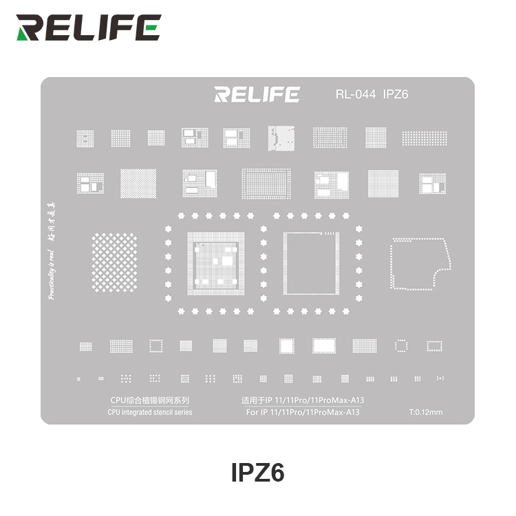 Stencil Relife - Serie 11 (A13)