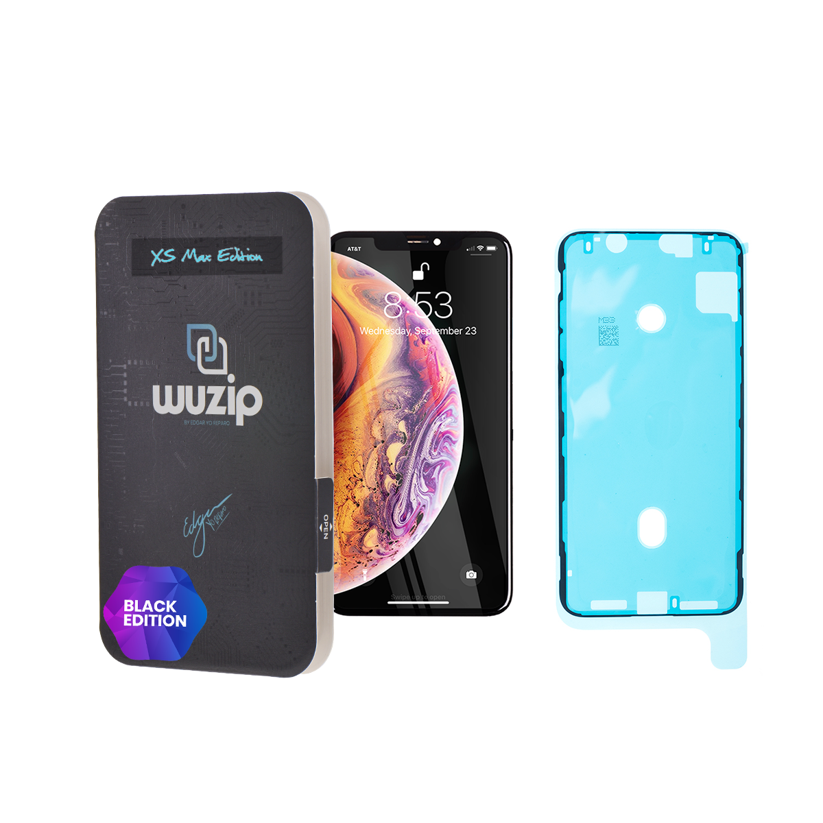 Pantalla Wuzip Black Edition para iPhone XS Max ( OEM - Original RFB )